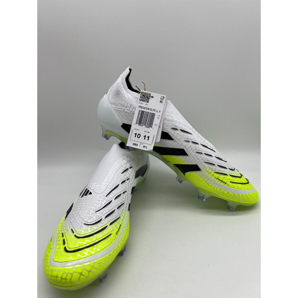adidas Predator Elite Laceless FG Men's Size 10 Radiant Blaze Pack JI1075 New. - Picture 5 of 16